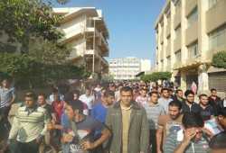 اختطاف رئيس اتحاد كلية التكنولوجيا و3 من زملائه بجامعة الزقازيق