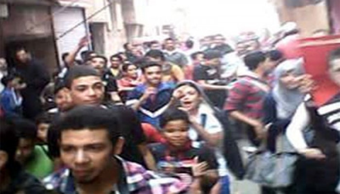 مسيرة لـ"طلاب ضد الانقلاب" بسرس الليان بالمنوفية رفضًا لحكم العسكر
