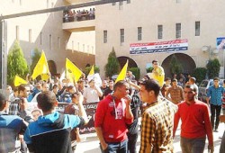 مظاهرات بأزهر الدقهلية وجامعة المنصورة منددة باعتداءات الانقلاب العسكري على الطلاب