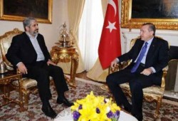 أردوغان يستقبل مشعل ووفد حركة حماس
