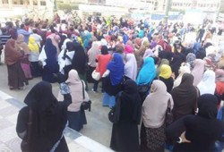 جامعة كفر الشيخ تطالب بالحرية للطلبة المعتقلين ورحيل العسكر