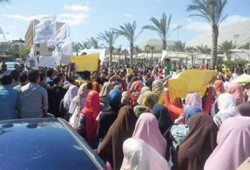 بالفيديو.. الإسكندرية تشتعل بتظاهرات الطلاب تنديدًا بمجازر الانقلاب