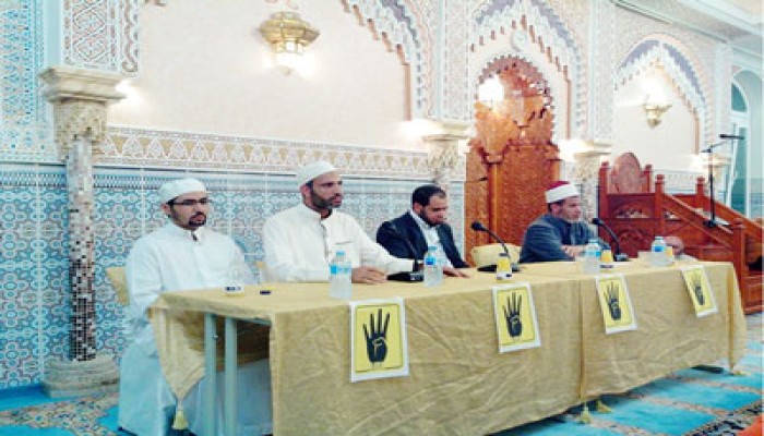 آيات الرحمن في رابعة الميدان ومسيرة ضخمة بفرانكفورت بألمانيا