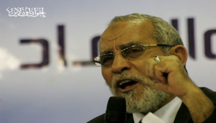 أسرة المرشد العام تؤكد تمتعه بصحة جيدة وثقته من اقتراب النصر