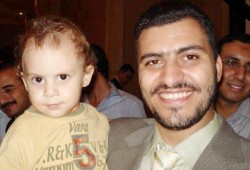 تشييع جثمان نجل المرشد العام من مسجد الحمد بالتجمع الخامس