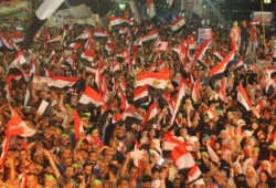 نائب أمين "الوفد" بأسوان ينضم لاعتصام "رابعة العدوية" حتى عودة الرئيس