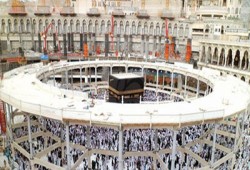 إنجاز 95% من المطاف المعلق بمكة المكرمة وتشغيله خلال أيام
