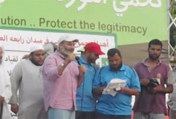 صفوت حجازي: لن نغادر الميادين حتى عودة الرئيس أو نموت شهداء