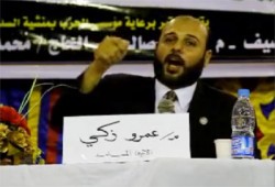 عمرو زكي: المعتصمون في الميادين لن يوقفهم عن مطالبهم إلا الشهادة