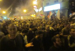 نصف مليون في 3 مسيرات بالمنيا تأييدًا للرئيس مرسي