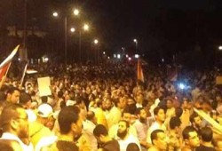 آلاف من مؤيدي الرئيس بعين شمس يلتحمون بمليونية "رابعة العدوية"
