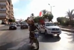 بالفيديو.. مسيرة بالسيارات تأييدًا للرئيس مرسي في العريش