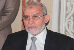 المرشد العام يدعو لحماية الشرعية المنتخبة ودفع البلاء بالدعاء