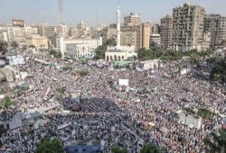 نصر عبد السلام: متظاهرو رابعة سينصرون الرئيس بأرواحهم