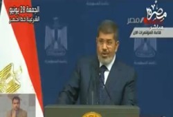 الرئيس مرسي يوجه رسائل إلى جميع شرائح الشعب المصري