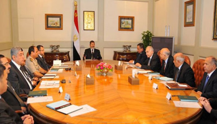 الرئيس مرسي يعقد اجتماعًا لمجلس الأمن القومي