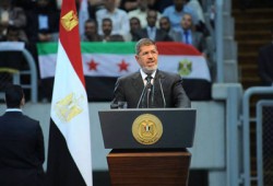 الرئيس مرسي لـ"حزب الله": لا مكان ولا مجال لك داخل سوريا