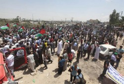 انطلاق الآلاف في المسيرة العالمية لنصرة القدس بقطاع غزة