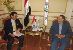 خلال لقائه سفير سنغافورة.. العريان يحذر من استمرار اضطهاد مسلمي بورما