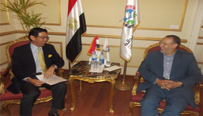 خلال لقائه سفير سنغافورة.. العريان يحذر من استمرار اضطهاد مسلمي بورما