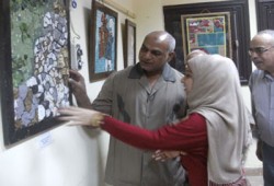 أسيوط.. افتتاح معرض للفنون التشكيلية بديروط