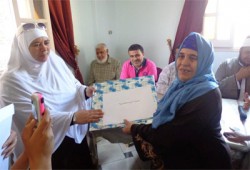 اعتماد زغلول تشهد تخريج دفعه جديدة من مدرسة القرآن بدمياط