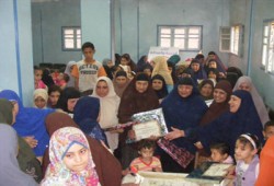 "الحرية والعدالة" بالفيوم يكرم 30 أمًّا مثالية بمركز إطسا