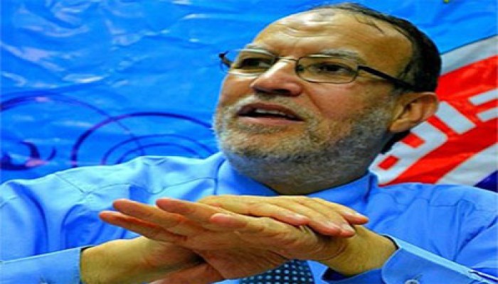 العريان وخالد حنفي في احتفال الحرية والعدالة بالعمال بحلوان