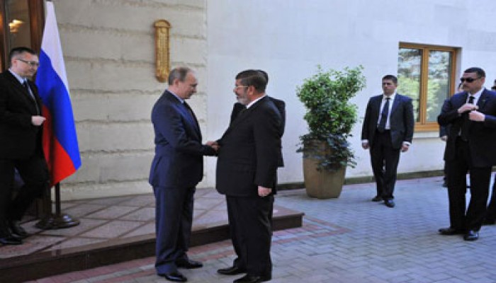 وكالة "نوفوستي": زيارة "مرسي" لموسكو حققت نتائج ملموسة