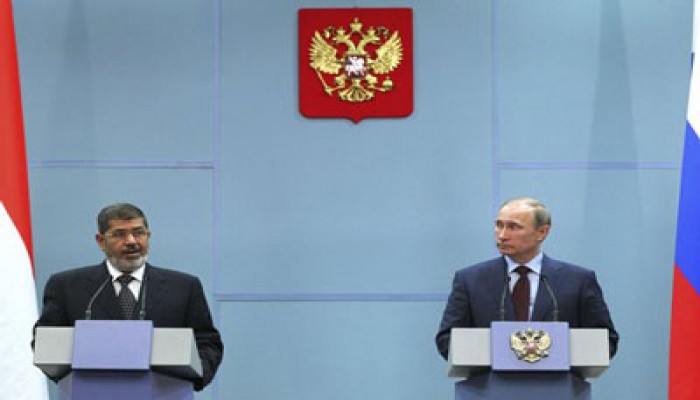 الرئيس مرسي: العلاقات المصرية الروسية ستشهد انطلاقة قريبة