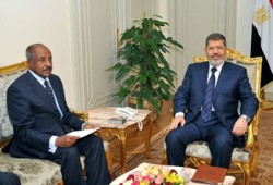 الرئيس مرسي يشيد بموقف إريتريا المؤيد لحقوق مصر بمياه النيل