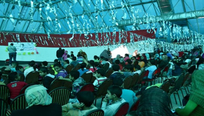 الحرية والعدالة يحتفل بـ213 طفلاً يتيمًا بالإسكندرية