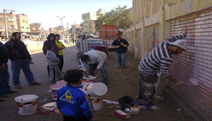 "انفع غيرك" بدمياط تواصل فعالياتها بقافلة طبية وحملة نظافة