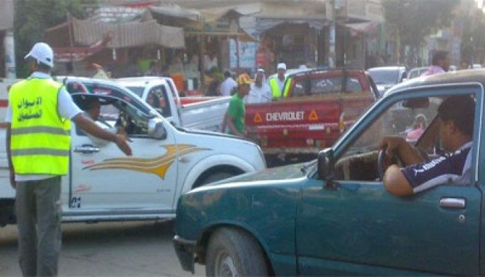 حملة للحرية والعدالة بالأقصر لتشجيع السائقين على الالتزام بالمرور