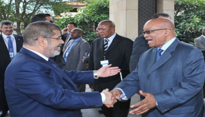 الرئيس مرسي يؤكد أهمية وجود شراكة بين دول القارة السمراء