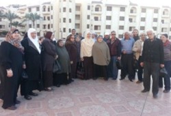 أمانة المرأة بالحرية والعدالة ببورسعيد تكرم المسنين
