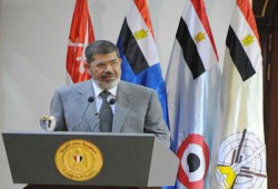الرئيس مرسي: الأمل في المستقبل أكبر ممن يريدون تعطيل المسيرة