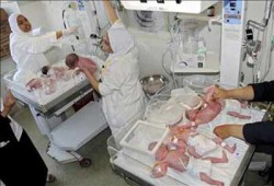 سيدة مصرية تضع 6 توائم بحالة جيدة في المنيا