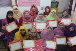 "الحرية والعدالة" بالفيوم يكرم المتفوقات بالشهادة الإعدادية بسنهور