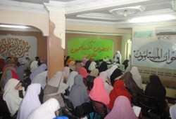 "الإخلاص في العمل" ندوة لفتيات الحرية والعدالة بالمنوفية