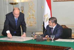 الرئيس مرسي بحث مع المعداوي سبل النهوض بمستوى الطيران