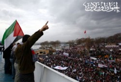 قافلة "سفينة مرمرة" تصل تونس في طريقها لغزة