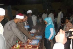 أسوان.. الإخوان والحرية والعدالة يكرمون الطلاب المتفوقين بكوم أمبو
