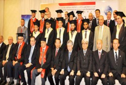 "المصرية اليابانية" تحتفل بتخريج أول دفعة دكتوراه