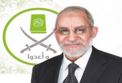 المرشد العام: الإخوان يحترمون ويحبون الجيش ولا يمكن أن يوقع بيننا أحد