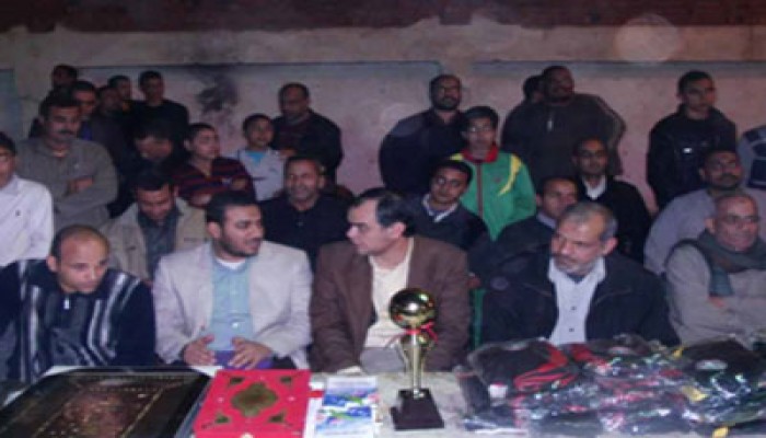 مجدي طلبة ونور عبد الحافظ يكرمان الفائزين في الدورة الرياضية بالجيزة