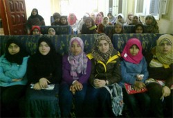 "الحرية والعدالة" بالدقهلية يكرم 15 طالبة حصلن على "ICDL"