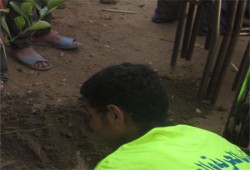 "الحرية والعدالة" تواصل "معًا نبني مصر" بتشجير الشوارع بالمنيا