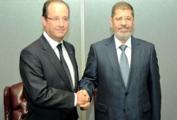 الأليزيه: أولاند يستقبل الرئيس مرسي الجمعة المقبل