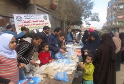 أسواق خيرية للحرية والعدالة والإخوان بشرق شبرا